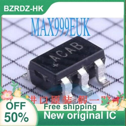 2-10PCS/lot MAX999EUK+T MAX999EUK SOT23-5 ACAB nuevo original
