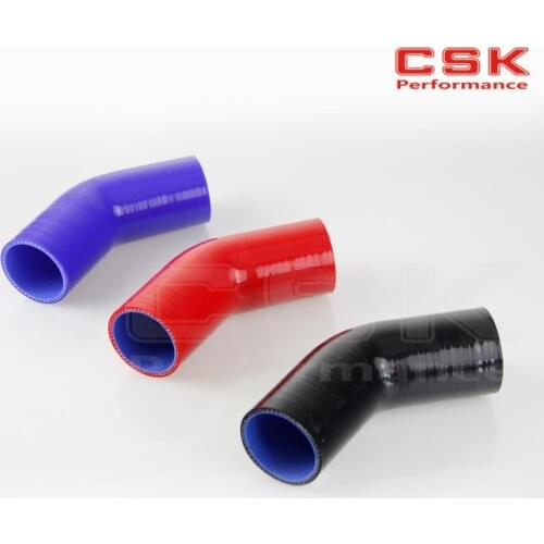 76mm Racing Silicone Hose 45 Degree Elbow Coupler Intercooler Turbo hose