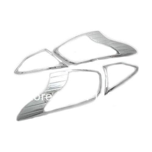 Car Styling Chrome Tail Light Cover For Ford Focus MK3 Sedan 2012-2013