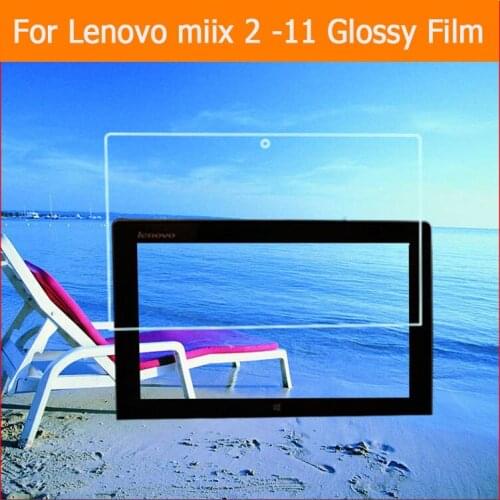 BEST HD Clear Glossy screen protector film For lenovo Miix2 11-ITH 11.6" tablet pc front HD film Lcd film with clean cloth
