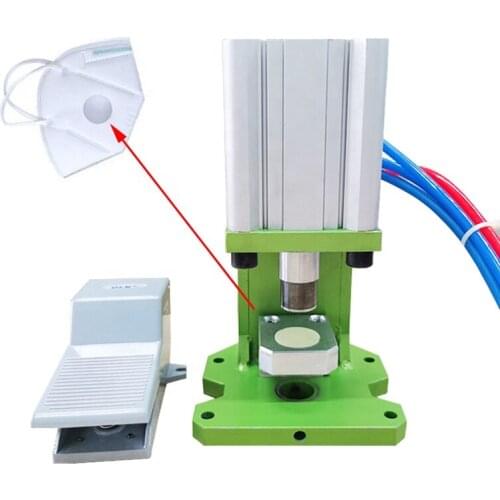 N95 27mm Round Hole Pneumatic Breathing Valve Hole Punching Machine Punch Hole Power Press