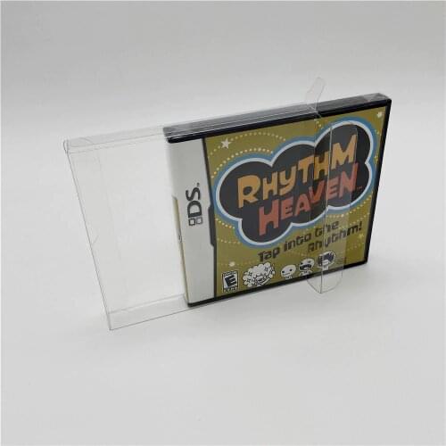 Collection box display box protection box and storage box for Japanese and American NDS Nintendo Dual screen games