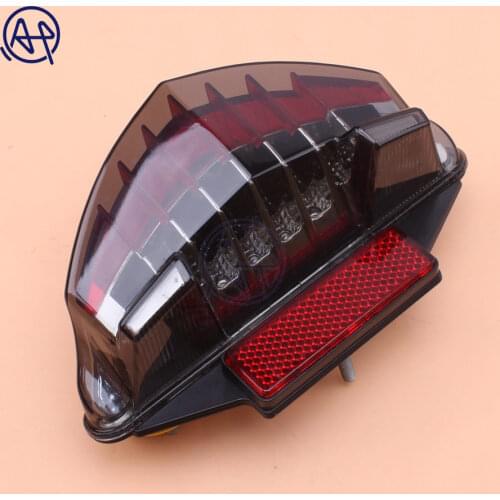 1pcs Motorcycle Smoke LENS Integrated LED Brake Stop Warning Tail Light+Turn Signals Light For BMW F650 GS R1200GS R1200