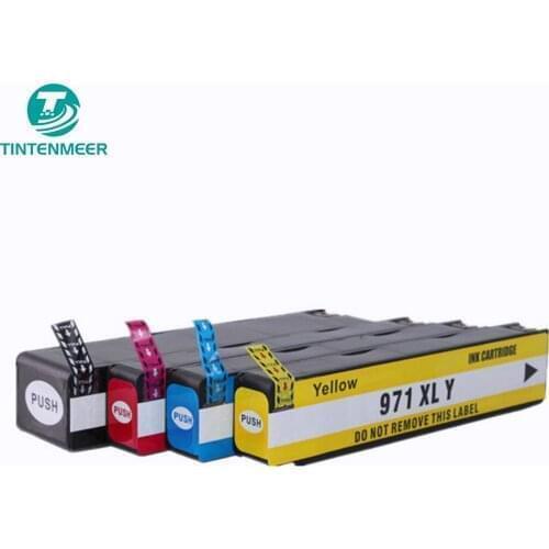 TINTENMEER High quality replacement dye ink cartridge compatible for hp 970 971 xl officejet 451dn 451dw 551dw 476dn 476dw 576dw