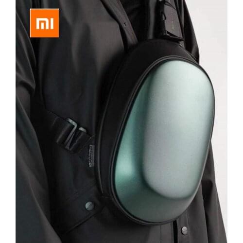 Xiaomi TAJEZZO ARCH BEABORN polyhedron PU Backpack Bag Waterproof Colorful Leisure Sports Chest Pack Bags Travel Camping