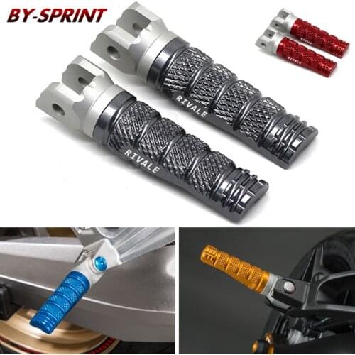 Motorcycle Accessories Rear Foot Pegs Pedal Passenger Footrest Pedal Pegs For MV Agusta RIVALE Rivale rivale 2014 2015 2016
