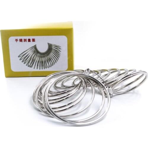 Jewelry Shop Accessories Metal Bracelet Measuring Ruler 1-27 Professional Bracelet Size Measuring Tool Watch Measurement