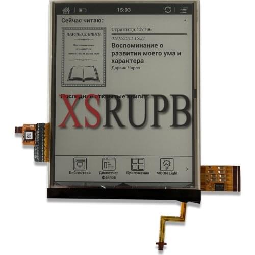 6 inch ed060kd1 lcd and touch screen With backlight For ONYX BOOX Darwin 4 reader matrix DISPLAY For ONYX BOOX C67ML Carta2