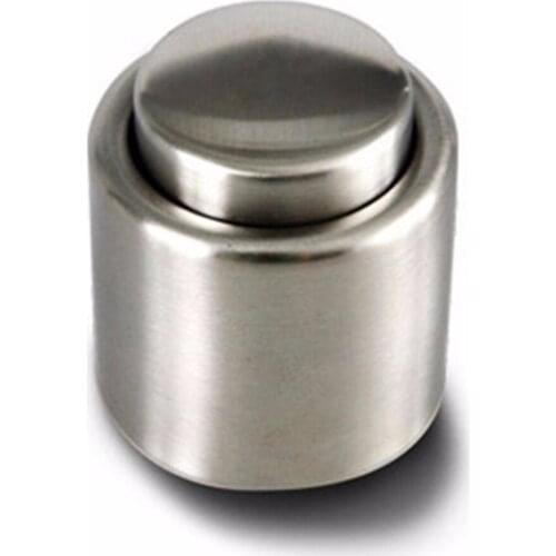 100 Pcs Stainless Steel Wine Bottle Stopper Vacuum Sealed Storage Plug Liquor Flow Stopper Pour Cap Seal Sealant Pump