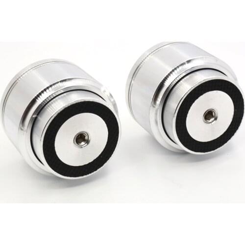 4Set 48mm*42mm Aluminum Maglev Float Speaker Spike Amp Stand Base Feet HIFI Isolating High End