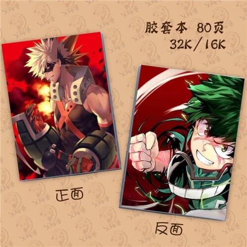 Anime my hero academia 16k&32k gum cover Student Notebook student gift stationery Toy Gift
