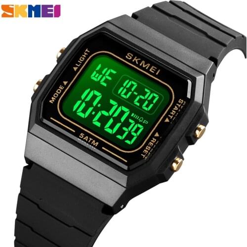 SKMEI Mens Women Sport Watch Fashion Digital Watches Casual Chrono Alarm Stopwatch Electronic Luxury Men Wristatches Masculino