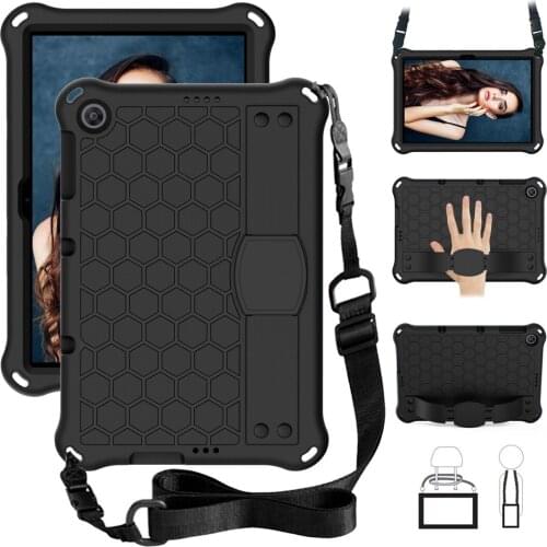 Case for Huawei Matepad T10S T10 10.1 inch AGS3-L09/W09 hand-held Shock Proof EVA full body Handle stand cover for Honor 6 10.1