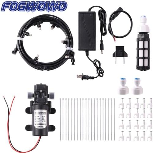 Misting Nozzles Disinfection Cooling Humidification Atomization Sprayers System For Irrigation Misting For Greenhouse Flowers