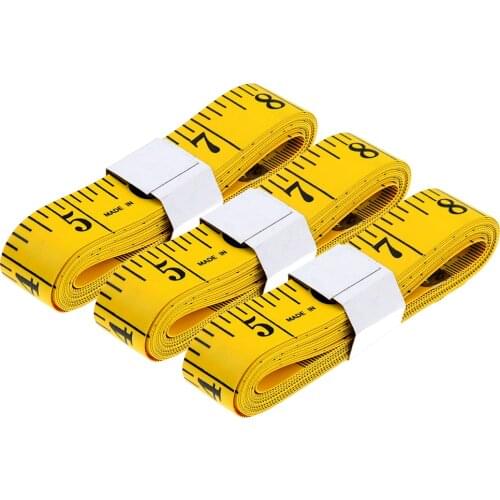1pc Useful Body Measuring Ruler Sewing Tailor Tape Measure Soft 2M Sewing Ruler Meter Sewing Measuring Tape
