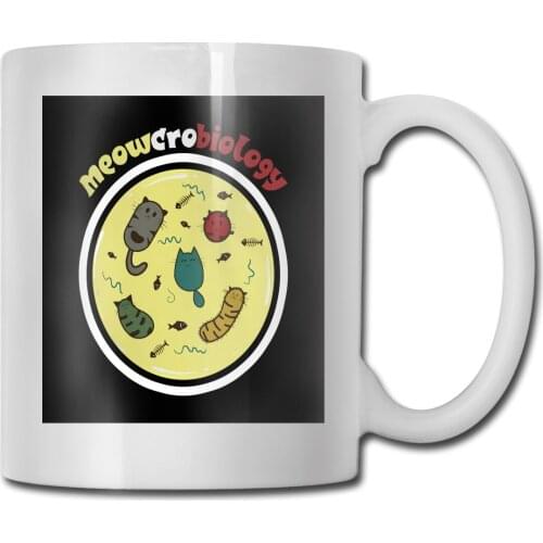 Meowcrobiology Funny Cat Microbiology Biology Science Teacher Lover Cheap Sale Mug Cup