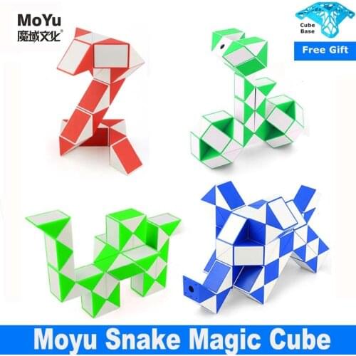 Moyu Cubing Classroom 36 Snake Magic Cube Twist Speed Puzzle For Kids Party Favours Colorful Educational Toys