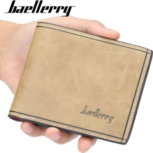 More Card Bits Man Coin Purses Pu Leather Coin Purses for Men Card Clutch Wallets Fashion Small Card Holder Soild Color Wallet