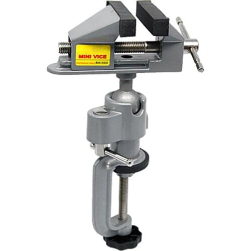Table vise Bench Clamp Vises Grinder Holder Drill Stand for Rotary Tool,Craft,Model Building,Electronics,Hobby
