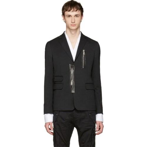 S-6XL! Big yards mens clothing Homemade 2018 new mens casual suit slim and dark series walking clothes High quality menswear