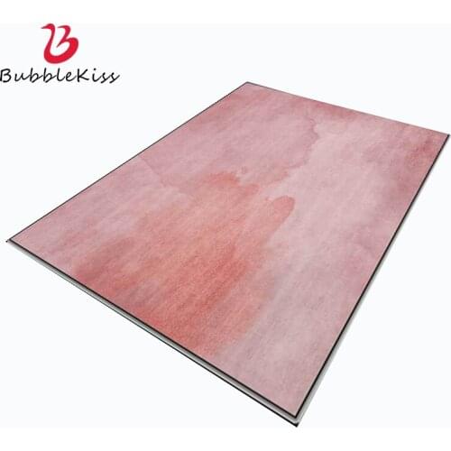 Bubble Kiss Nordic Style Gradual Design Pink Rugs Home Girls Room Living Room Decor Carpet Non-Slip Bedside Floor Mat Hot Sale