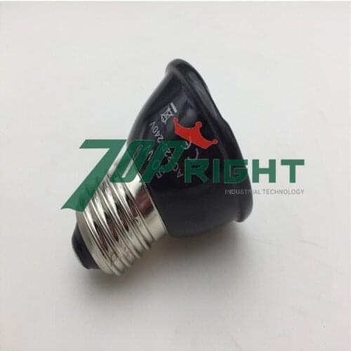 Size 50x58mm 50w heat resistance infrared ceramic heater lamp for pets