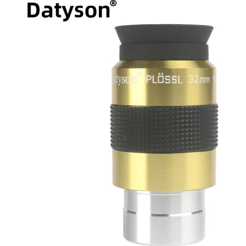 Datyson Luxury Telescope Eyepiece 32mm 50 FOV Plossl Fully Mutil Coated Lens1.25 Inch Ports With M28X0.6mm Filter Threads