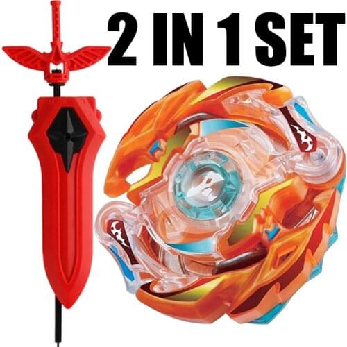 Blaze Ragnaruk / Roktavor Burst Spinning Top STARTER w/ Launcher B-75 Toy Kids With NEW Sword Launcher Birthday Gifts