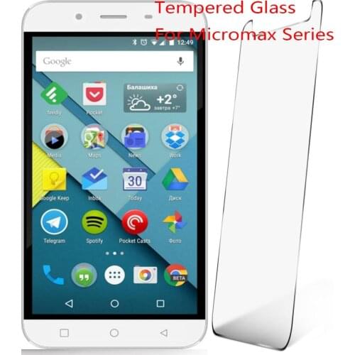Ultra-thin Tempered Glass for Micromax Bolt Q326 D200 A79 SMARTPHONE Screen Protector Film Protective Screen Cover