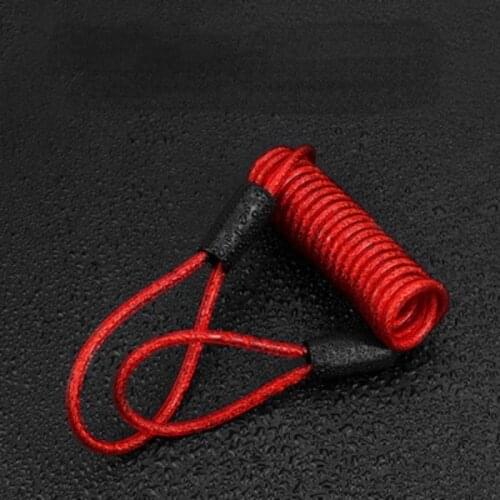 1.2M Motorcycle Brake Disc Lock Scooter Reminder Cable Bicycle Spring Reminder Rope Bag Anti-Theft Cable Protection Alarm Locks