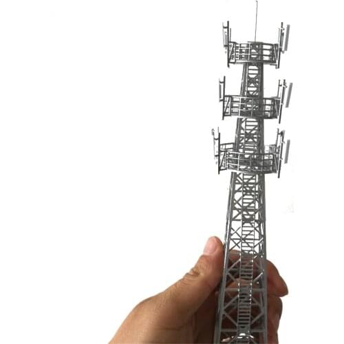 1pc/lot Ho N Z Scale Model Tower Building For Scenery Sand Railway Railroad Railing Train Layout