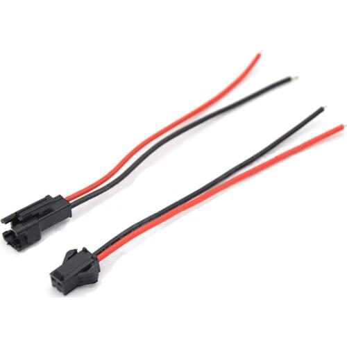 10 Pairs Connector 2 Pins Male to Female Plug Terminal Wire for LED Downlight Ceiling Lamp LED Strip