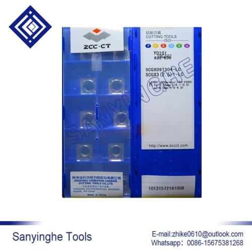 Free shipping high quality 10pcs/lots YD101 SCGX09T304-LC cnc carbide turning inserts