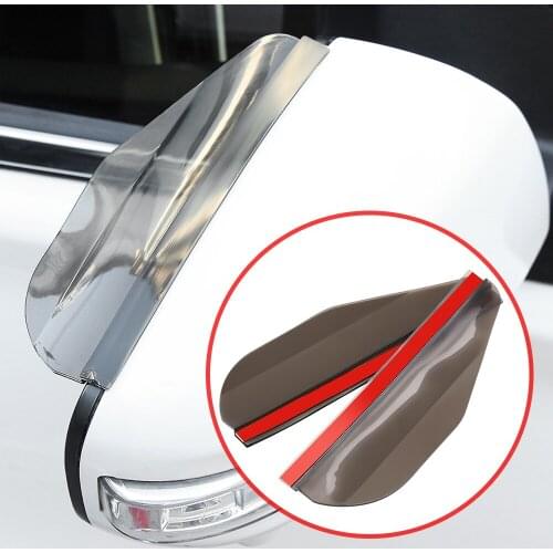 2 x Car Rearview Mirror Rain Visor auto Accessories for Citroen Picasso C1 C2 C3 C4 C4L C5 DS3 DS4 DS5 DS6 Elysee