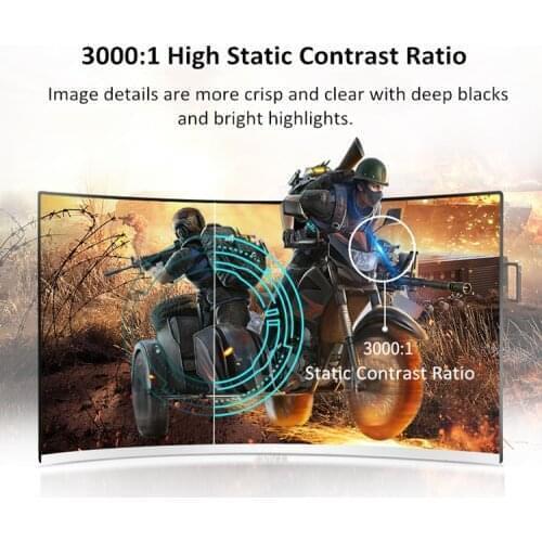 32 Inch Curved LCD Computer Monitor Gaming Game Competition 4K 144hz 32" LED Computer Display Pc Screen HDMI Display