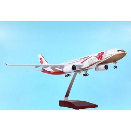 47CM 1/142 Aviation Airplane Airbus A350 Singapore Airline Model Light Diecast Plane Airliner Adult Gift Display Show Souvenir