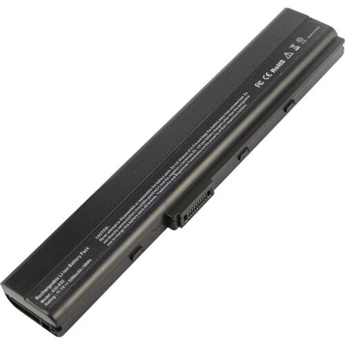 5200mAh for Asus Laptop battery A31-K52 A32-K52 A41-K52 A42-K52 K52 A52 A52F A52J A52JB A52JK A52JR A52JR-X1 K42F K42JK K42JR