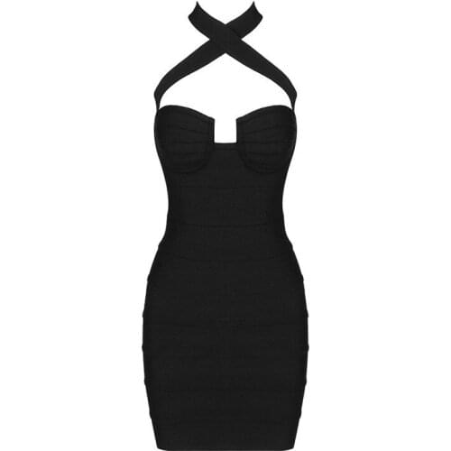 Bandage Open Summer Dresses