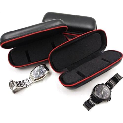 Portable EVA Watch Case Zippered Holder Waterproof Anti-Fall Packaging Box Storage Watch Collection Travel Gift