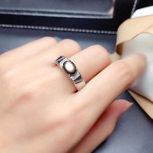 Elegant Birthday Gift Super Quality Sapphire Ring 925 Sterling Silver Fine Jewelry Sapphire Ring