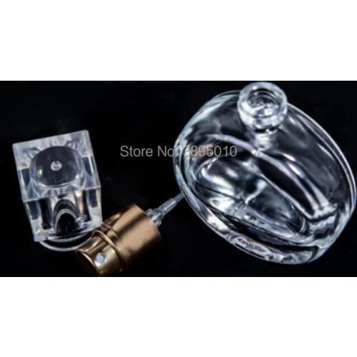 Spray Atomizer Empty Parfum Bottle 25ml Portable Crystal Glass Perfume Bottles In Refillable Fragrance Container F405