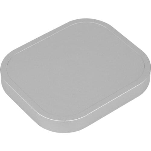 Haoge Cap-HG-36W Square Metal Cover Cap for Haoge Specific Square Lens Hood Silver