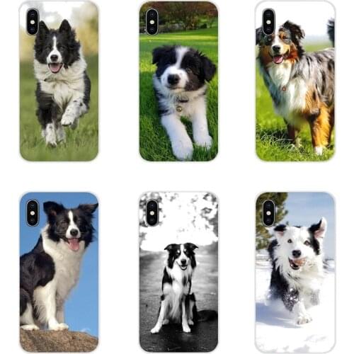 Border Collie dog Accessories Phone Shell Covers For Huawei Nova 2 3 2i 3i Y6 Y7 Y9 Prime Pro GR3 GR5 2017 2018 2019 Y5II Y6II