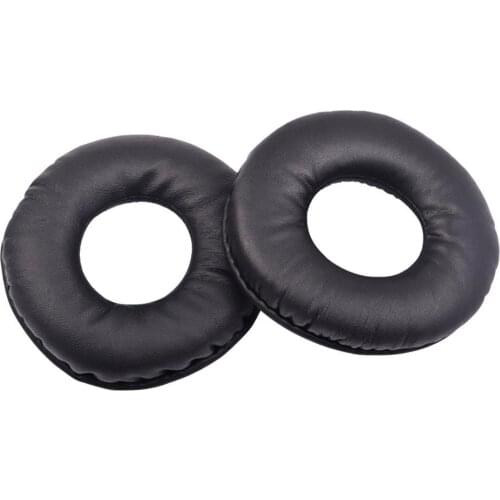 1 Pair Faux Leather Earmuffs Earpads Headset Covers for Sony WH-CH500 ZX330 310