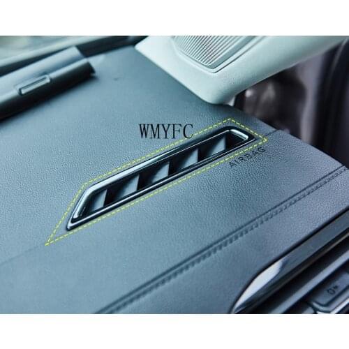 Car Dashboard Outlet Decoration Frame Cover Air Vents Trim Strip For Volkswagen VW Jetta MK7 2019 2020 Car Accessories
