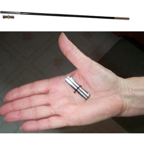 100 Pcs/Lot Appearing Mini Cane Black Magic Trick,Close-Up,Stage Magic Props,Magic Accessories,Gimmick,Illusions,Fun,Kids Magic