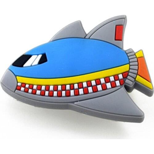 2pcs free shipping Rocket ship knob hidden Handle kids bedroom furniture handle Space Ship Rubber Knob