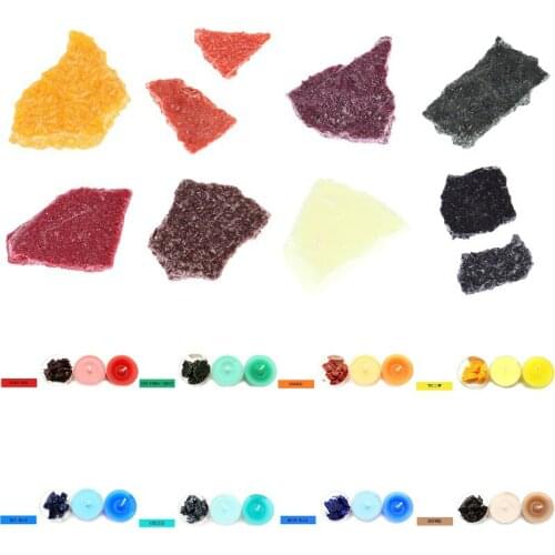 5g/10g Multi Color Candle Dye Chips Flakes Candle Wax Dye For Paraffin Or Soy Wax Craft DIY / Making Supplies Irregular Shape