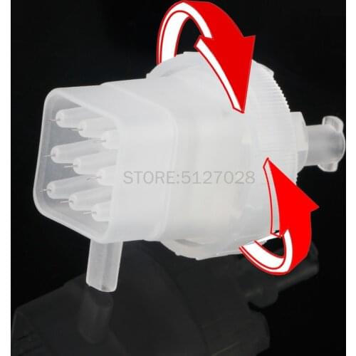 9 pins Disposable Injection pinhead for meso gun,Negative Pressure Cartridge Needles Tip for EZ Vacuum Mesotherapy masogun