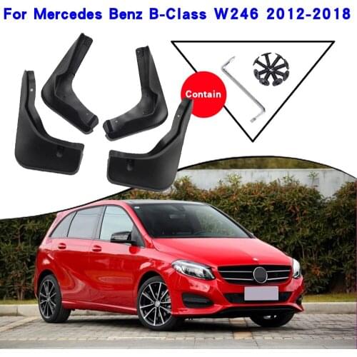 Car Fender Accessories For Mercedes Benz B Class B-Class W246 2012-2018 Mudguards Splash Guards Fender Mudflaps Car Fender